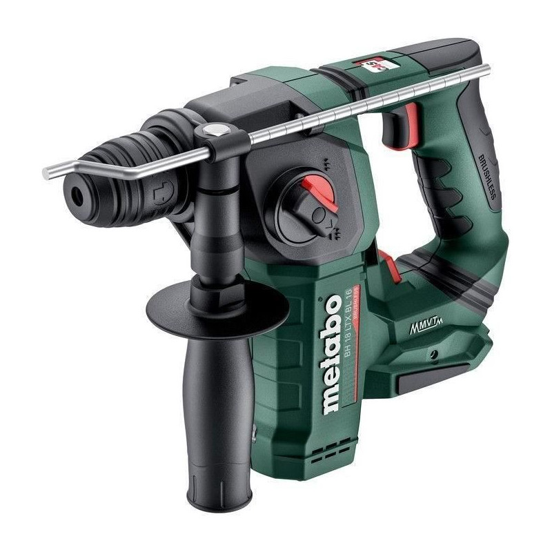 Marteau perforateur sans fil - METABO - BH 18 LTX BL 16 - 18 V - MetaBOX 145 L