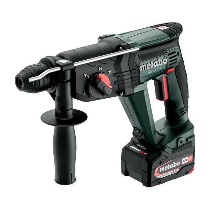 Marteau perforateur sans fil - METABO - KH 18 LTX 24 - 18 V - MetaBOX 165 L