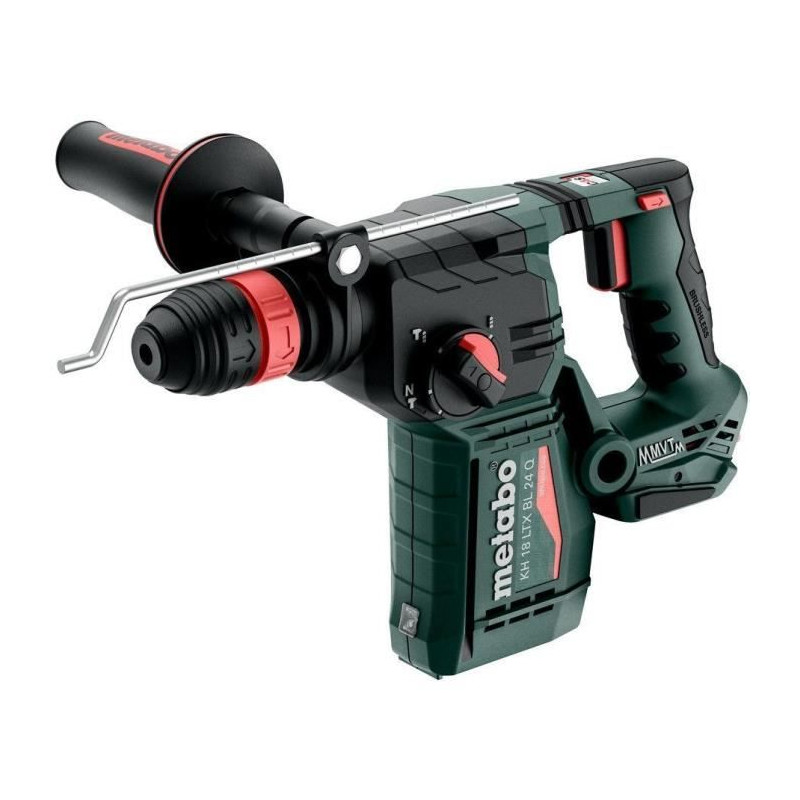 Marteau perforateur sans fil - METABO - KH 18 LTX BL 24 Q - 18 V - MetaBOX 165 L