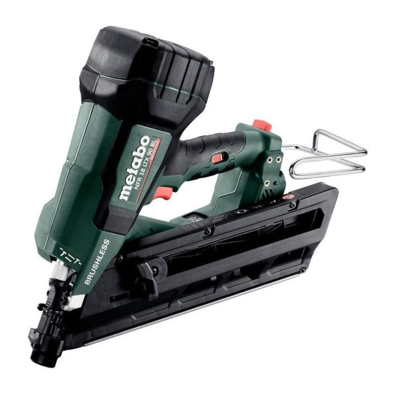 Cloueur sans fil - METABO - 18 V - NFR 18 LTX 90 BL - MetaBOX 340