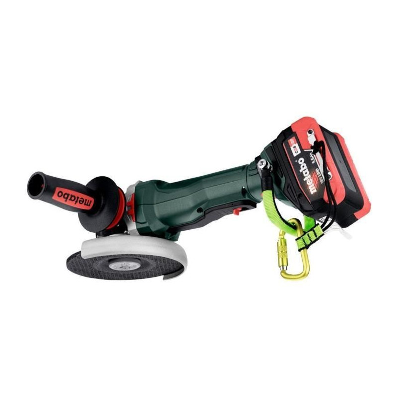 Meuleuse d'angle sans fil - METABO - WPBA 18 LTX BL 15-125 Quick DS - 18 V - MetaBOX 165 L