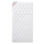 Matelas Bébé Climatisé - 60x120x10 cm - Reversible - Déhoussable - Anti Acarien - Fabrication Française