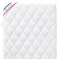 Matelas Bébé Climatisé - 60x120x10 cm - Reversible - Déhoussable - Anti Acarien - Fabrication Française