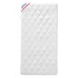 Matelas Bébé Parfait - 60x120x10 cm - 2 Faces : Été / Hiver - Déhoussable - Anti Acarien