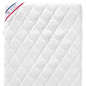 Matelas Bébé Parfait - 60x120x10 cm - 2 Faces : Été / Hiver - Déhoussable - Anti Acarien