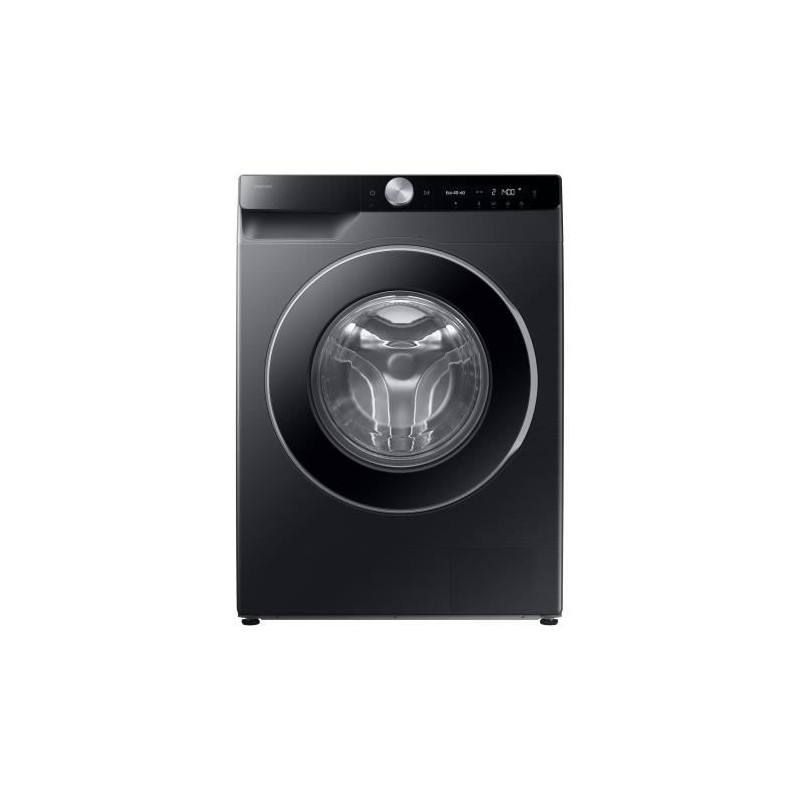 Lave-linge hublot - SAMSUNG - AI Ecobubble™ WW90DG6U25LB - 9 kg - Induction - 60 cm - 1400 trs/min - Connecté - Noir