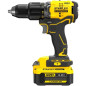 Perceuse visseuse a percussion Brushless 60 Nm - Lithium 18V - 2 Batteries 4Ah - STANLEY FATMAX V20 - SFMCD715M2K-QW