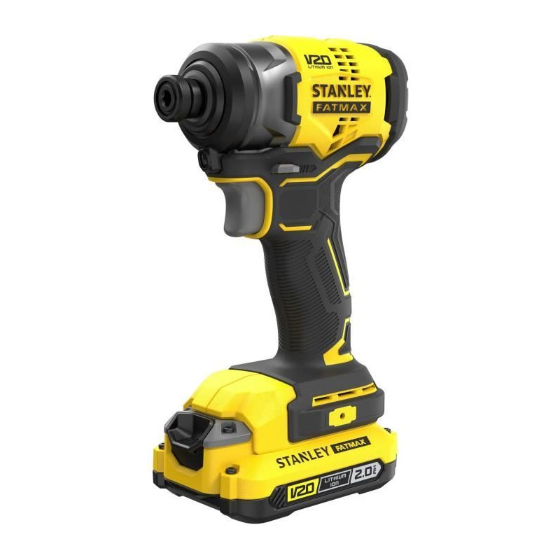 Visseuse a impacts - STANLEY FATMAX V20 - SFMCF810D2K-QW - 170 Nm Brushless - Lithium 18V - 2 Batteries 2Ah