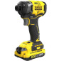 Visseuse a impacts - STANLEY FATMAX V20 - SFMCF820D2K-QW - 190 Nm Brushless - Lithium 18V - 2 Batteries 2Ah