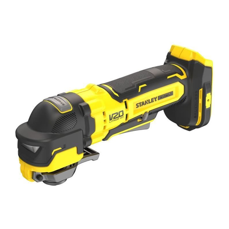 Outil Oscillatoire Brushless - STANLEY FATMAX V20 - SFMCE510B-XJ - Lithium 18V - Sans Batterie