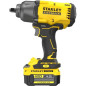 Boulonneuse a chocs - STANLEY FATMAX V20 - SFMCF940M1-QW - 1/2 Brushless 950 Nm - Lithium 18V - 1 Batterie 4Ah