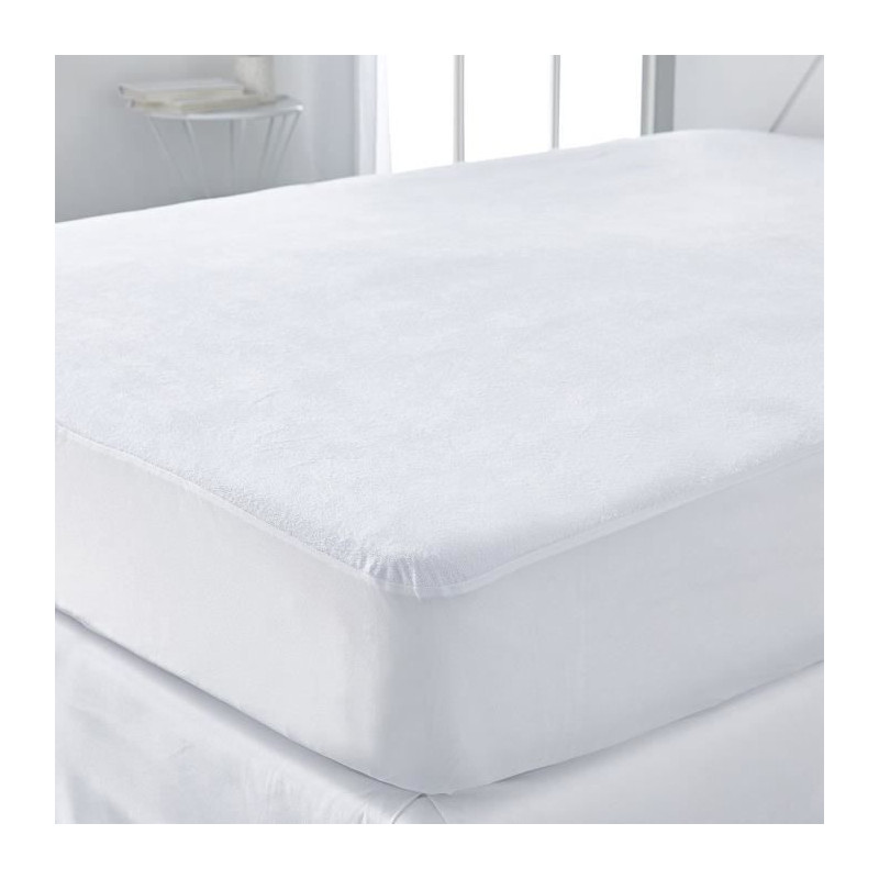 Protege matelas imperméable - TODAY - Essential - Pour lit 1 personne - 90 x 190 cm a bouillir