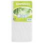 Matelas Bébé Bamboo - YOOPIDOO - 60x120 cm - Viscose Douce et Absorbante - Réversible - Déhoussable