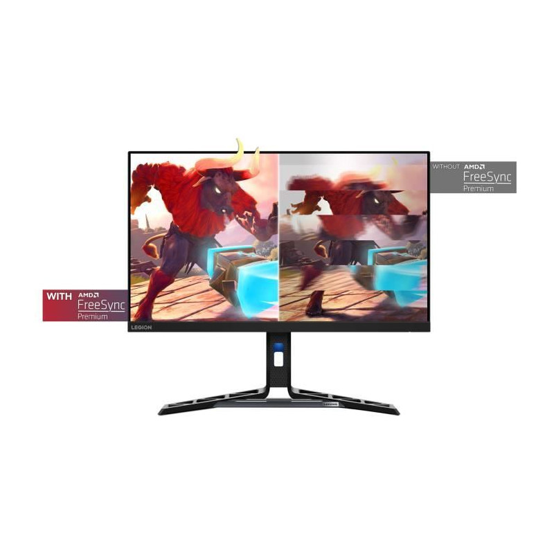 Ecran PC Gamer LENOVO Legion R27i-30 - 27 IPS - FHD - 0,5ms - 165Hz - 2 x HDMI 1 x DP - AMD FreeSync Premium