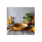 Poele sauteuse Ogo POELE ECTOR 28 CM EN ALUMINIUM REVETEMENT CERAMIQUE JAUNE AVEC MANCHE EN BOIS