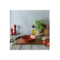 Poele sauteuse Ogo POELE ECTOR 20 CM EN ALUMINIUM REVETEMENT CERAMIQUE PAPRIKA AVEC MANCHE EN BOIS