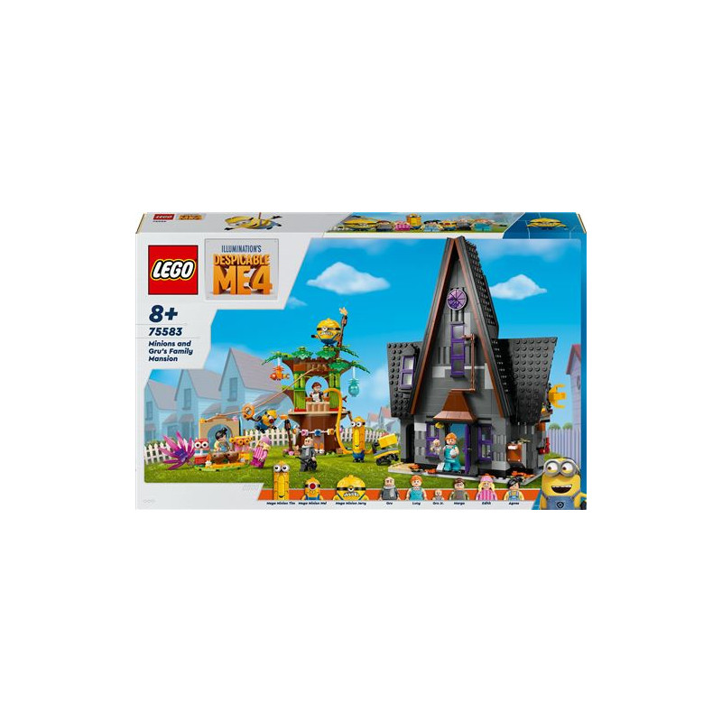 LEGO® Despicable Me 75583 Le manoir familial des Minions et de Gru