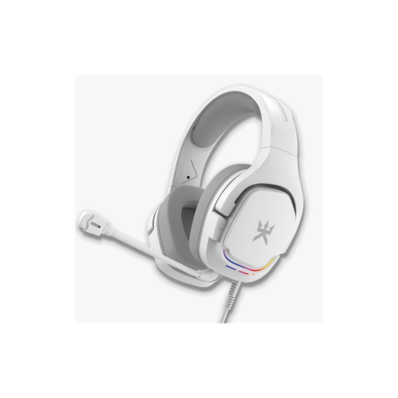 Casque Gaming Alpha Omega Players Atom Blanc