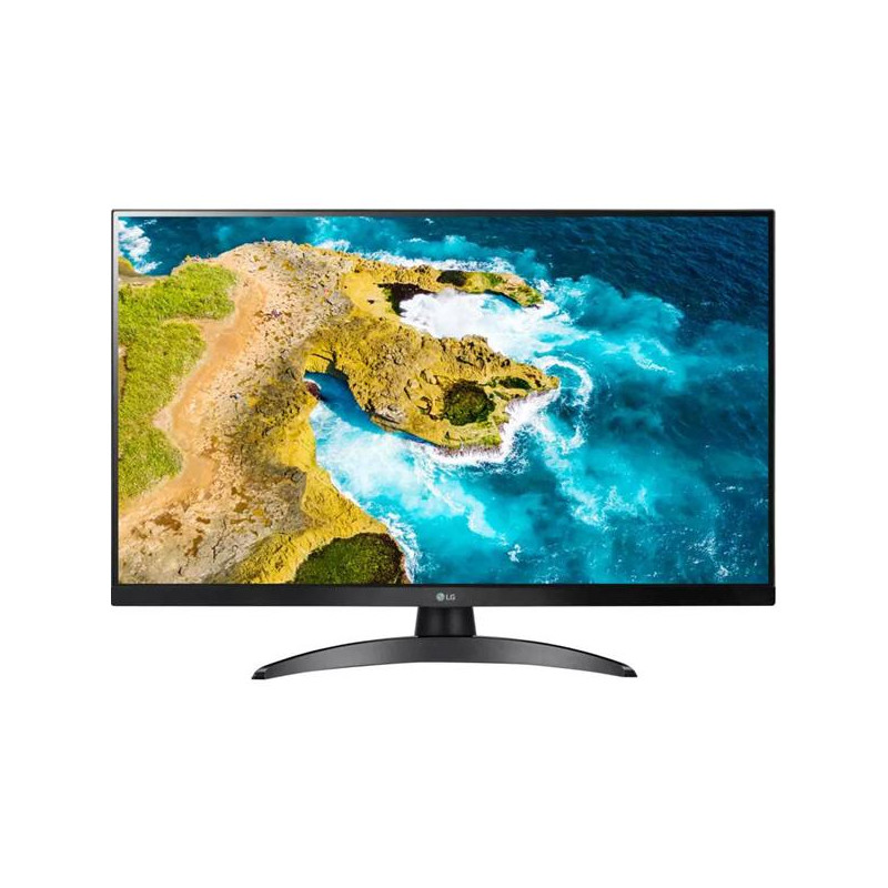 LG Moniteur TV 27’’ NOIR Résolution HD 16/9ème connecté LG - 27TQ615S-PZ