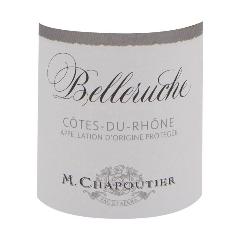 Maison Chapoutier Cuvée Belleruche 2022 Côtes-du-Rhône - Vin blanc de la Vallée du Rhône