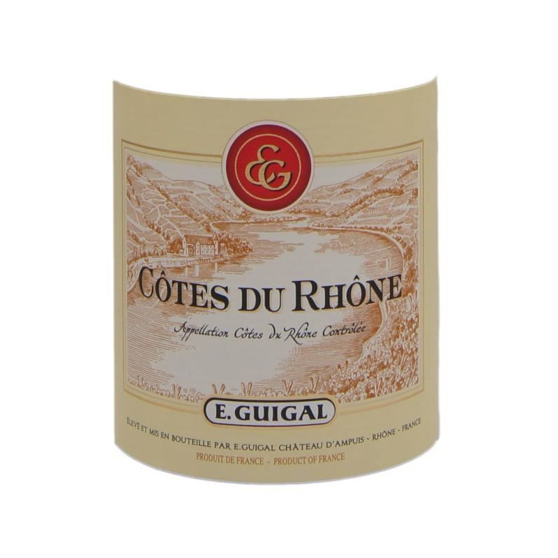 Domaine E. Guigal 2022 Côtes du Rhône - Vin blanc de la Vallée du Rhône