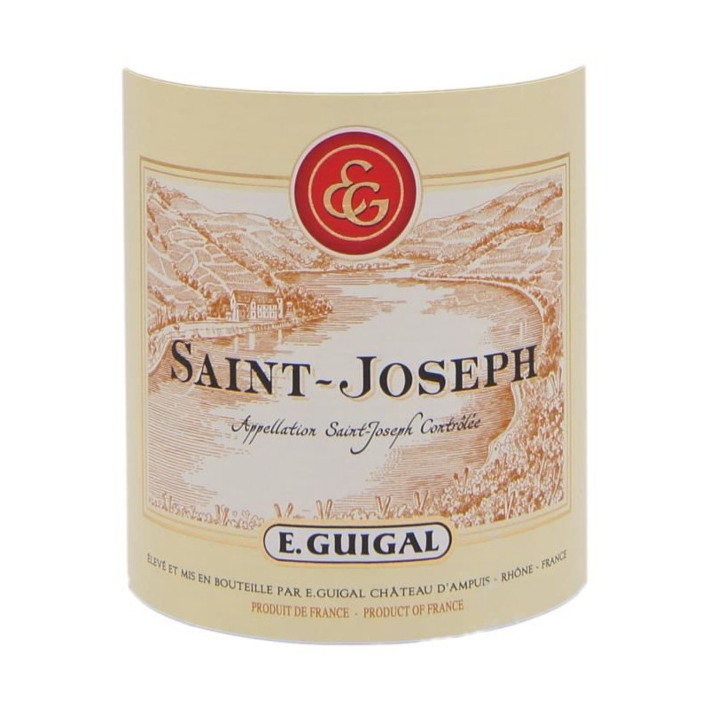 Domaine E. Guigal 2019 Saint-Joseph - Vin rouge de la Vallée du Rhône