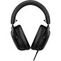 Casque gaming fermé HyperX Cloud III (noir) avec son spatial DTS Headphone:X et micro amovible a réduction de bruit