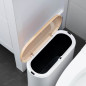 Poubelle de salle de bain étroite push - ALDO - KITCHEN MOVE - 10 L - Bois