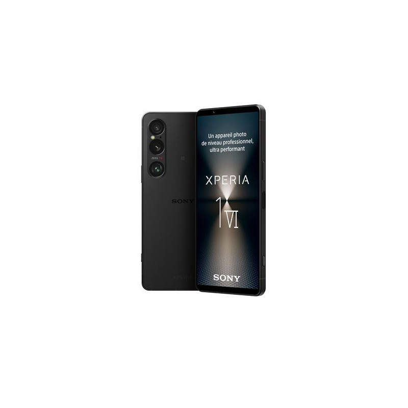 Smartphone Sony Xperia 1 VI 6,5" 5G Nano SIM 256 Go Noir