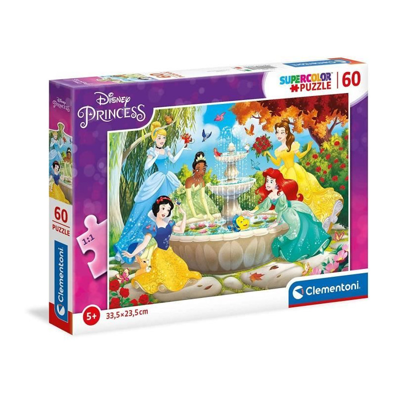 Clementoni - 60 pieces - Princesses