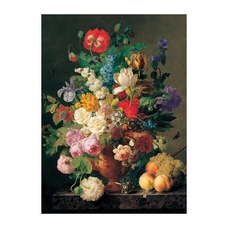 Clementoni - Museum 1000 pieces - Van Dael : Vase de Fleur