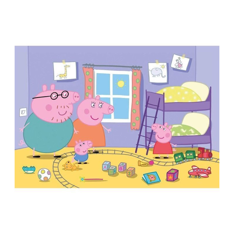 Clementoni - 60 pieces Maxi - Peppa Pig