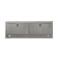 GROUPES ENCASTRABLES - Inox - Moteur intégré - 846 x 296mm - éclairage NOVY - D829