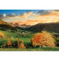 Clementoni - Puzzle Les Alpes - 3000 pieces - Paysage et nature - Mixte - Fabriqué en Italie