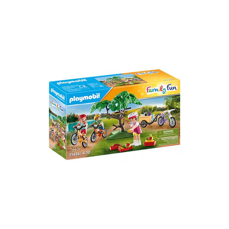 Playmobil Family Fun 71426 Vacanciers et vélos