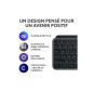 Clavier Logitech MX Keys S Clavier Sans Fil Rechargeable USB C, Silencieux, Plat, Retroeclaire Graphite