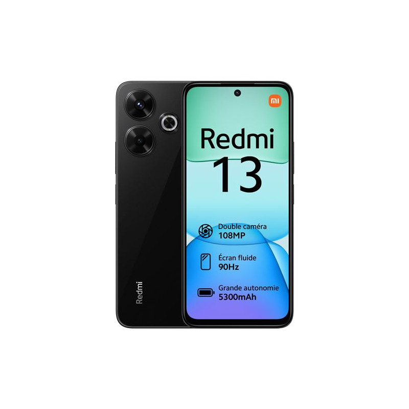 Smartphone Xiaomi Redmi 13 6,79" Double SIM 256 Go Noir