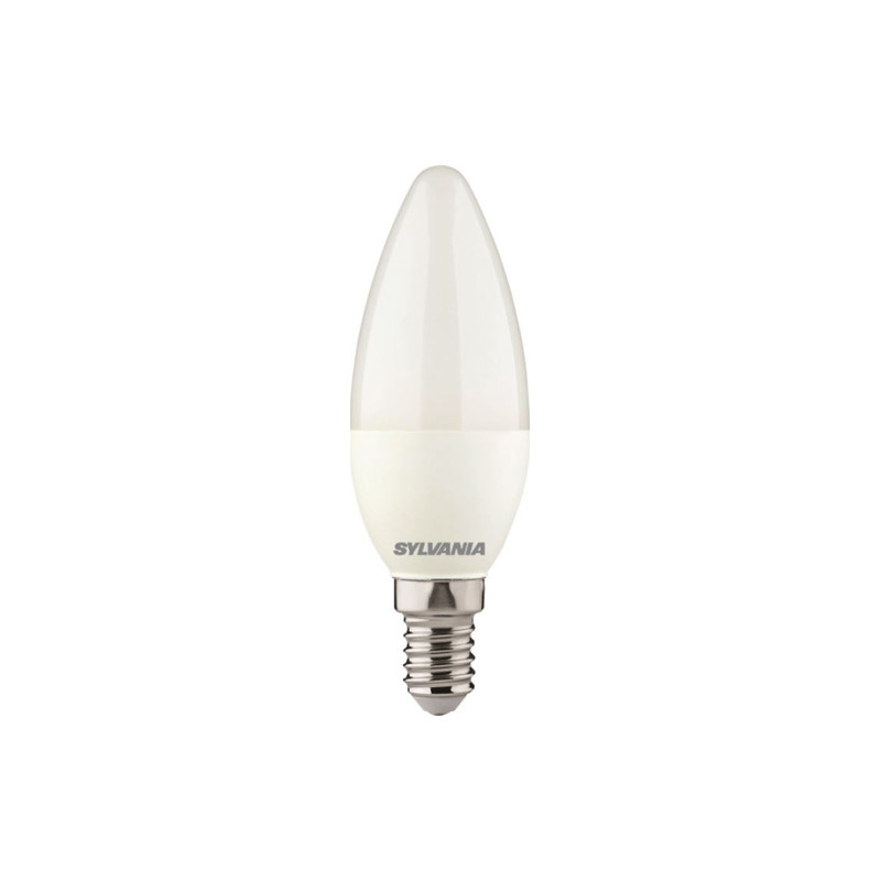 Ampoule flamme TOLEDO 4,5W 470lm 827 E14 nouveau modèle SYLVANIA 0029607