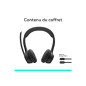 Casque PC Logitech Zone 300 Bluetooth sans fil avec microphone anti parasite Noir