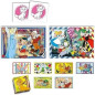 Clementoni - Edukit - Disney - Coffret apprentissage 4 en 1 - 2 puzzles, 1 mémo, 1 jeu de 6 cubes - Fabriqué en Italie - Dés