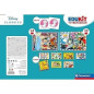 Clementoni - Edukit - Disney - Coffret apprentissage 4 en 1 - 2 puzzles, 1 mémo, 1 jeu de 6 cubes - Fabriqué en Italie - Dés