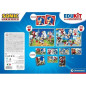 Clementoni - Edukit - Sonic - Coffret apprentissage 4 en 1 - 2 puzzles, 1 mémo, 1 jeu de 6 cubes - Fabriqué en Italie -Dés 4a