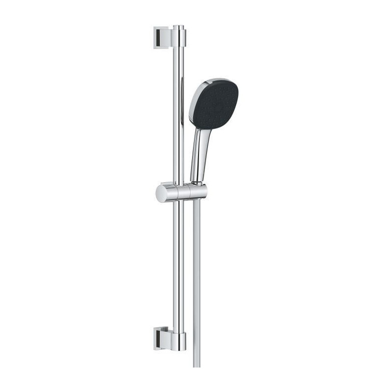 Ensemble de douche avec pommeau 3 jets, barre et flexible - GROHE Vitalio Comfort 110 26096001 - Sélection facile - Economie d'