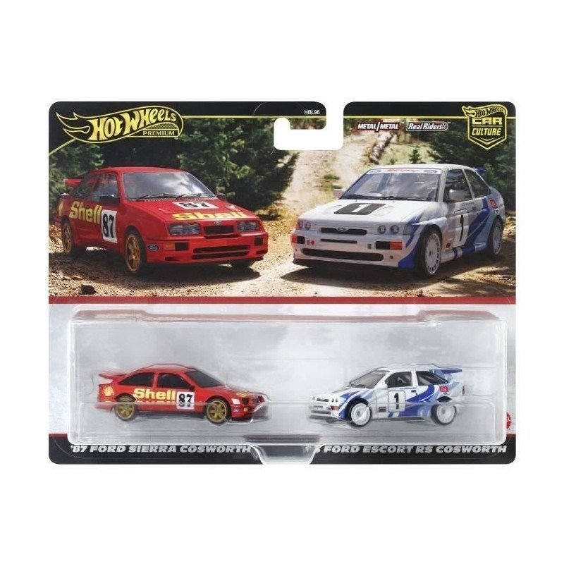 Hot Wheels - Coffret Car Culture Premium 2 Véhicules - Coffret Petites Voitures - 3 Ans Et + - Hot Wheels - HBL96 - modele