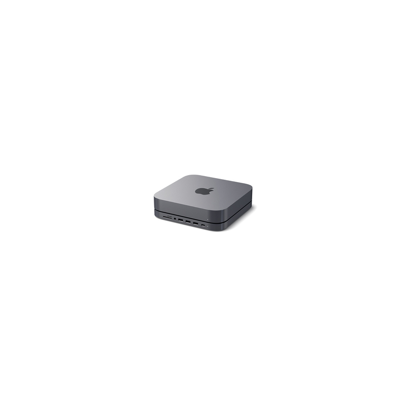 Hub USB Satechi SUPPORT HUB USB C POUR MAC MINI GRIS SIDERAL