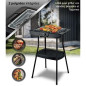 Barbecue Electrique sur pieds - ARTHUR MARTIN - FGBB20 - 2000 W - Idéal pour griller vos viandes, poissons et légumes