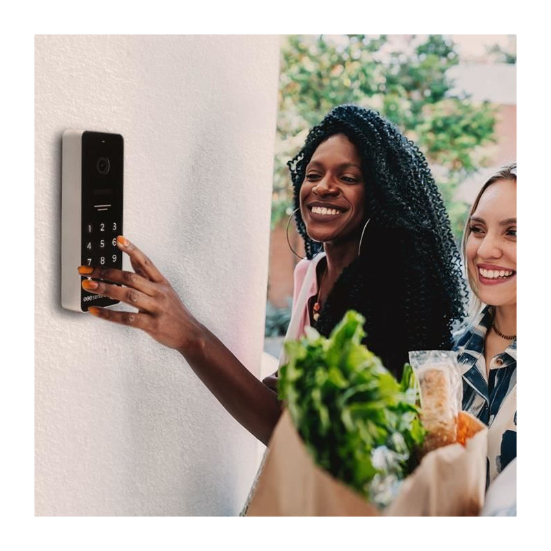 Interphone vidéo connecté avec clavier a code - SCS SENTINEL - CodeVisio Wi-Fi - 6 mélodies