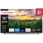 THOMSON 75QA2S13 - TV QLED 75 (190 cm) - 4K UHD 3840x2160 - HDR - Android TV - 4xHDMI - WiFi