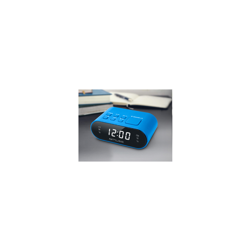 Radio réveil Muse M 10 BL Bleu