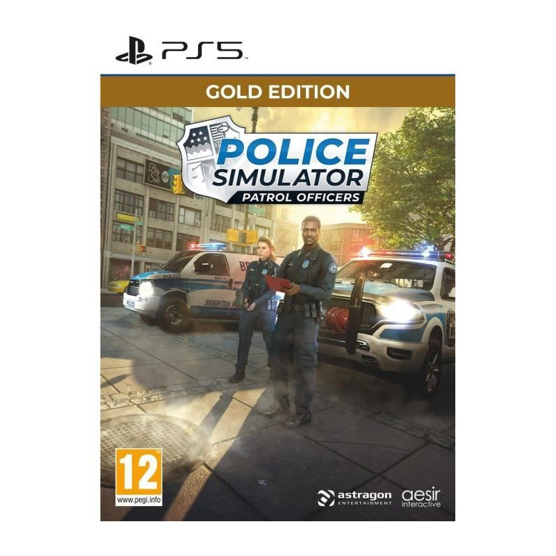 Police Simulator Patrol Officers - Jeu PS5 - Gold Edition